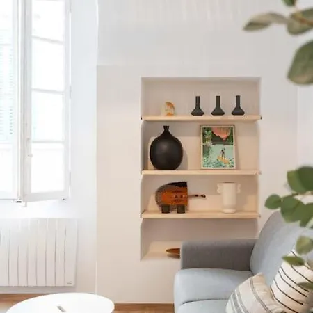 Apartmán T2 Confort - Central- Bord De 100m - Clim *